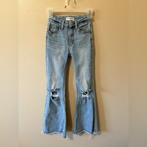 Flying Monkey Youth High Rise Flare Jeans size 8